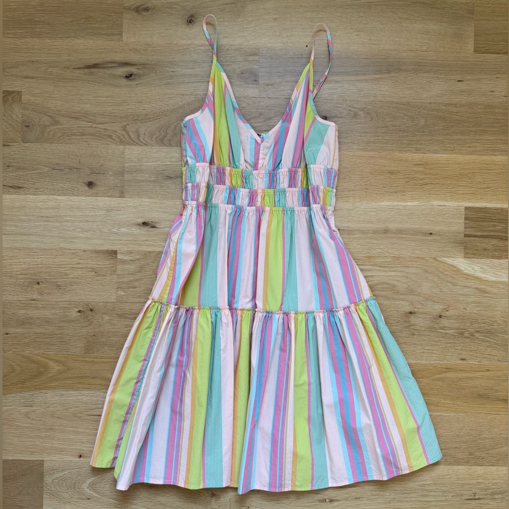 Rails Pastel Multi-Stripe Mini Dress